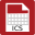 ICS File Icon: A small calendar with the acronym at the bottom.